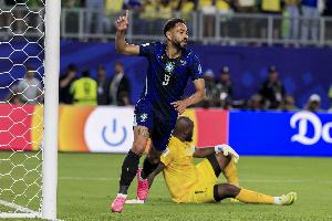 三场三球！太阳报称库尼亚成06年大罗后巴西最耀眼世界杯9号