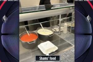 笑称忙得忘了吃饭!Shams点餐后专注爆料,餐盒久无人认领